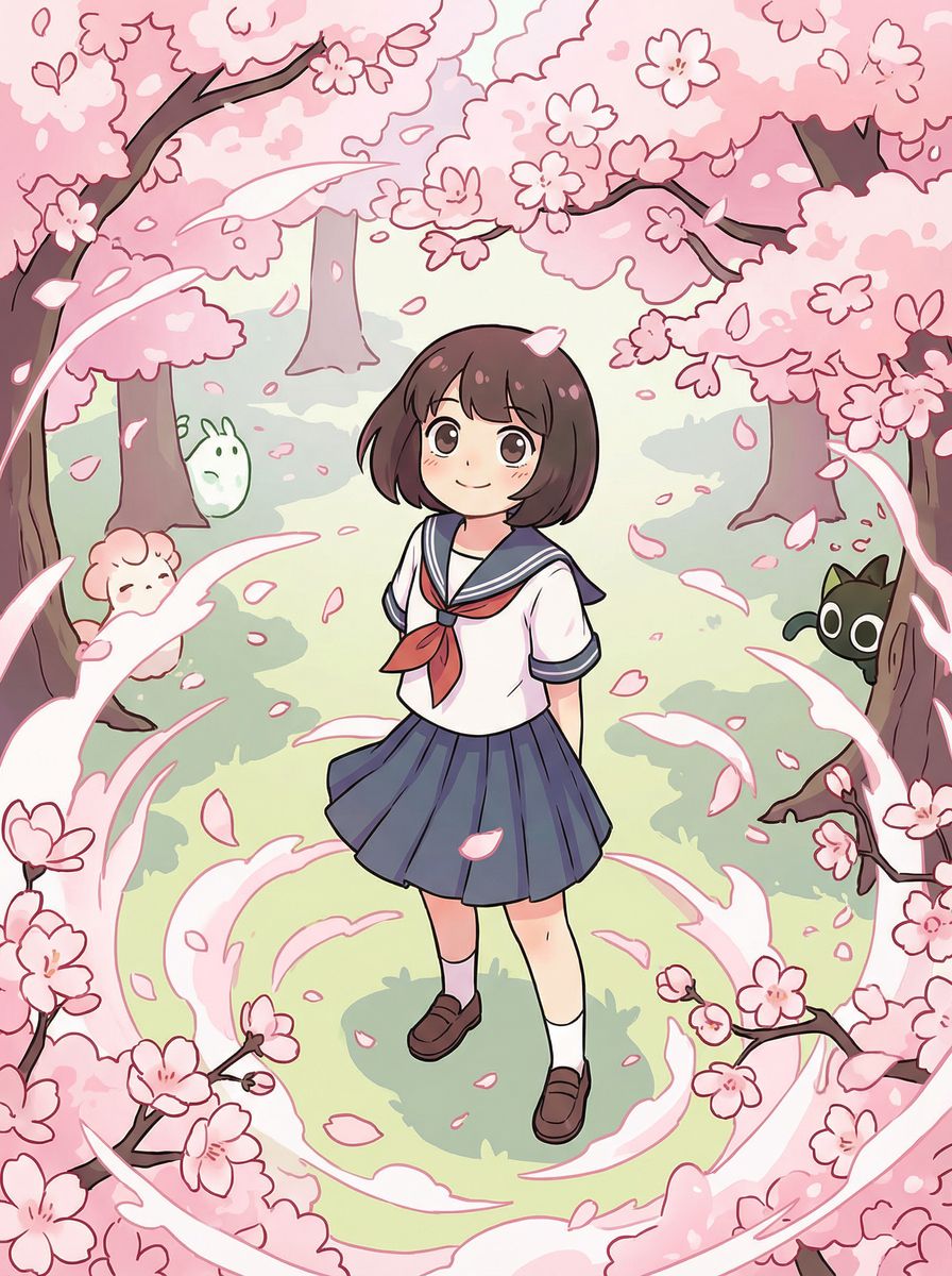 爱情岛动漫-樱之物语校园治愈动漫